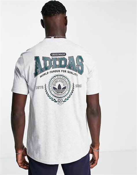 adidas t shirt backprint.